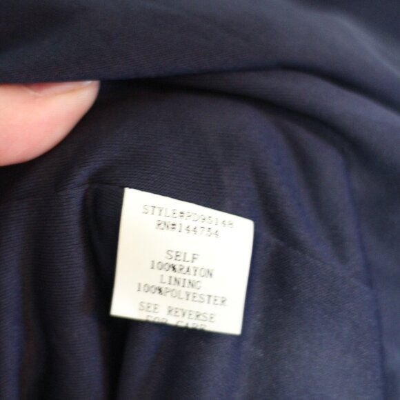 Davi & Dani Lace Overlay Tie Dye Floral Print Women's Spaghetti Strap Dress 1XL - Picture 5 of 7